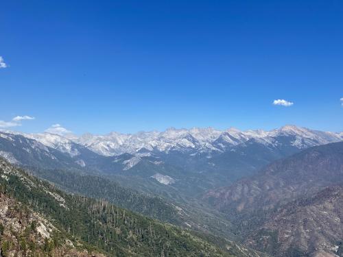 View of the high Sierra, Sequoia National Park, CA