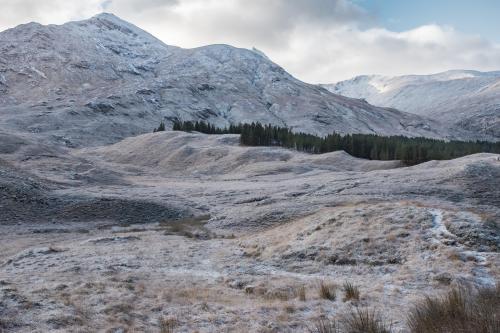 Frosty Scottish Highlands