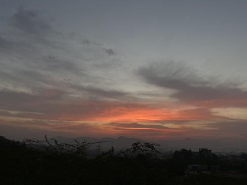 5:am Sunrise in Rajasthan, India.