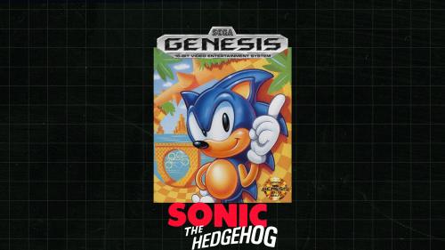 Sonic The Hedgehog 1991 US box art