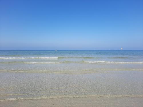 Aspendale beach, Victoria, Australia.