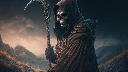 The Grim Reaper with Scythe