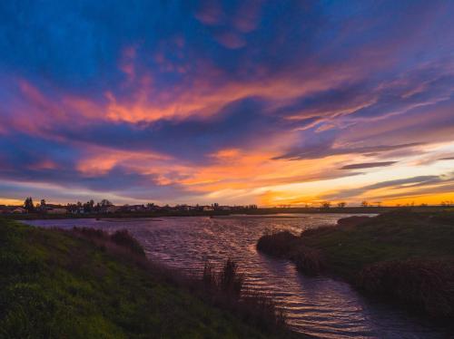 Some dramatic clouds this evening