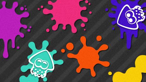 Splatoon ink spots