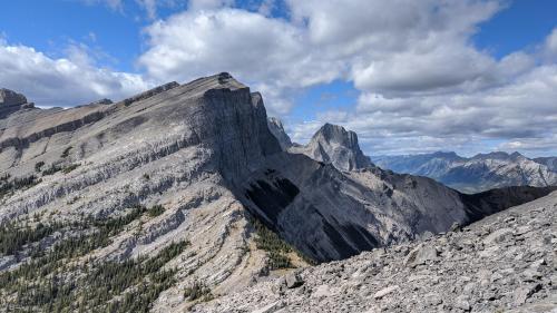 Wind Mountain in Kananaskis, AB, CA.