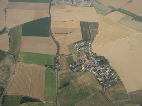 Aerial Bouqueval, France