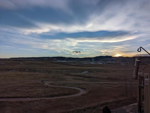 Sunset from Cathy Fromme Prairie, Ft, Collins CO, USA