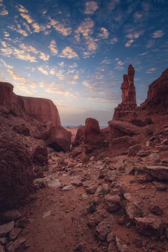 Sunrise, Brezina Valley, Algeria