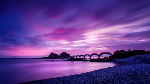 Sanxiantai Bridge Landscape Scenery