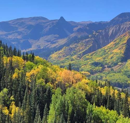 Colorado's San Juan Mountains in September