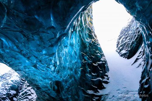 Sapphire Cave, Iceland   IG: Perannumphotos