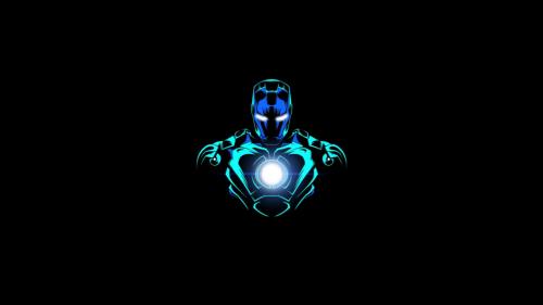 Aqua Azure Iron man