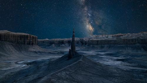 The Milky Way Above Long Dong Silver, Utah