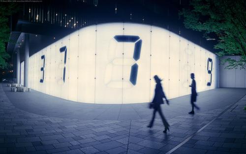 Roppongi District at Night