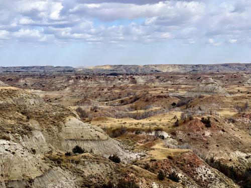 Badlands in Theodore Roosevelt National Park, North Dakota