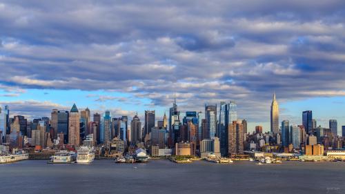 Autumn Sky in New York