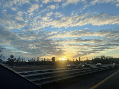 Plymouth, Massachusetts sunset.