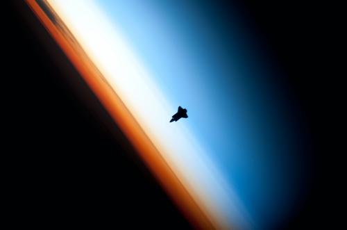 Floating man by NASA