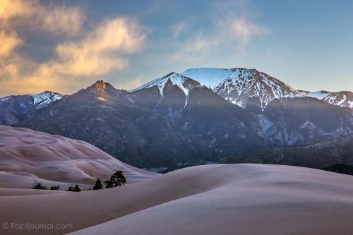 First Light. Great Sand Dunes NP Colorado