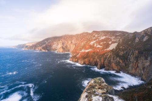 Slieve League, Ireland. The tallest sea cliffs in Europe