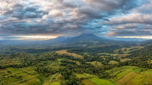 Morning View of Volcano Arenal, Costa Rica