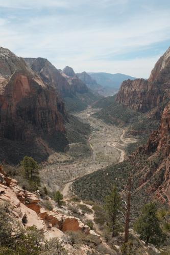 View from Angels Landing, Zion National Park