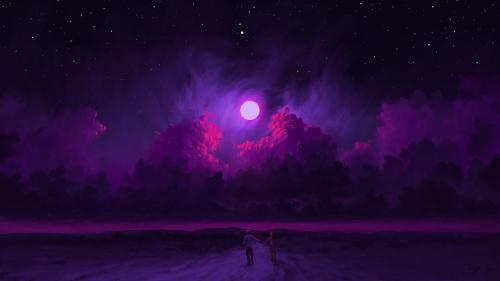 Purple Moon