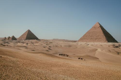 Great Pyramids of Giza, Egypt