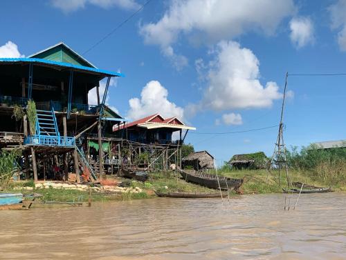 Kampung Phluk floating village near Siem Reap, Cambodia