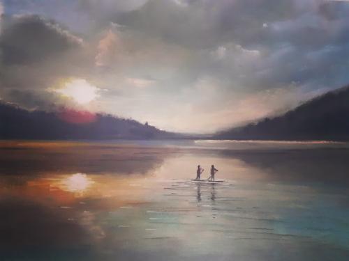 just sharing, 'Placidity' , pastel art.