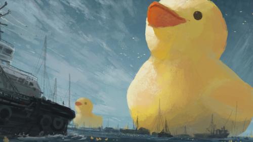 Duck vs Ship