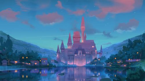 Good fairy tale castle