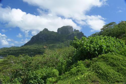 Mount Otemanu, Bora Bora, French Polynesia.