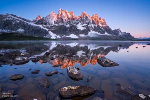 The Ramparts, Tonquin Valley, Jasper National Park, Alberta, Canada