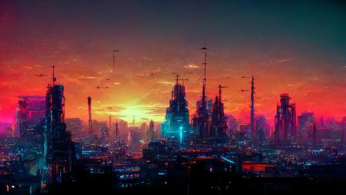 - Techno / Cyberpunk City