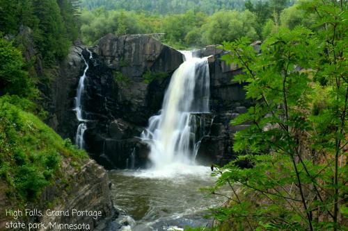 High Falls, Grand Portage State Park, Minnesota.