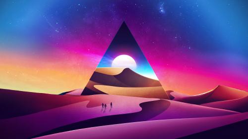 Portal in the Desert  by Signalnoise