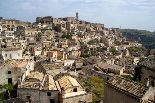 The village of Matera, Italy