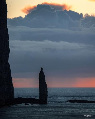 "Witch" sea stack , Faroe Islands  IG @andrija_ilic_images