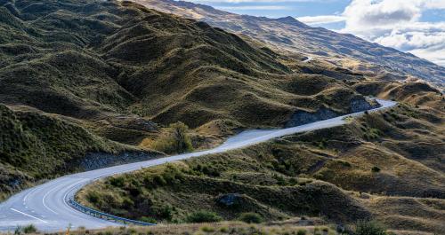 Road to Coronet Peak, Queenstown, NZ