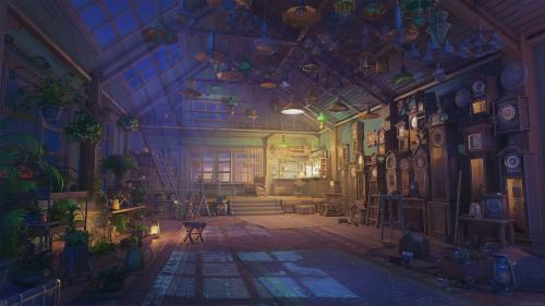 Nighttime Room []