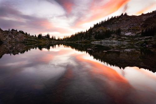 East Trophy Sunset - Wells Gray Park dave markel