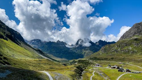 Bielerhöhe Pass in Austria