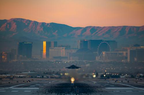 Raptor Leaving Las Vegas