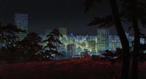 Anime cityscape