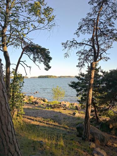 Summer evening by the sea in Espoo, Finland