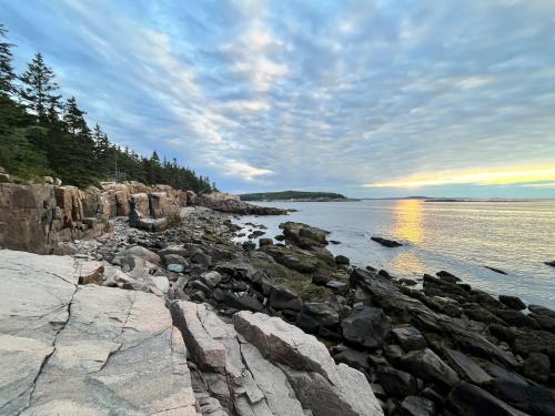 Acadia National Park at 6 AM is breathtaking.