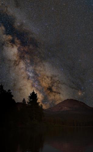 Milky Way at Lassen Volcanic National Park