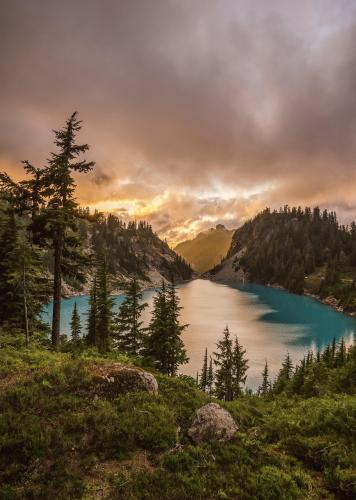 Alpine Burn. Alpine lakes wilderness 3965 × 5576 