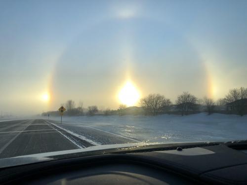 Sundogs. Manitoba Canada 🇨🇦
